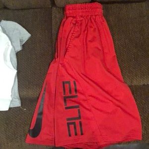 Nike Elite basketball shorts. Size Medium